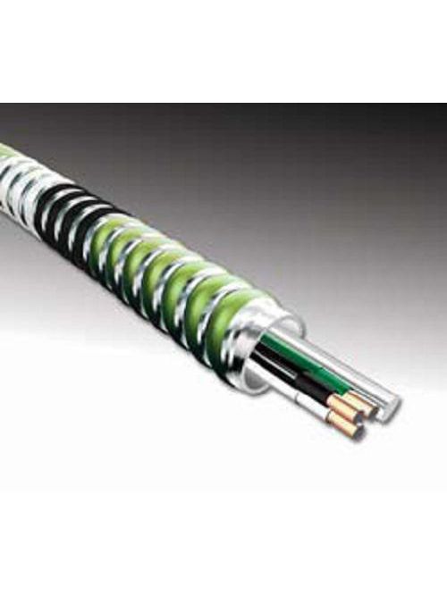 Product image for MC Aluminum Armor 12/2-10/1 Solid Copper 250 Foot Carton Cable