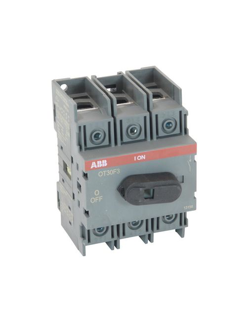 Thomas & Betts OT30F3 600 VAC 30 Amp 3-Pole Open Non-Fusible Disconnect Switch Thomas & Betts OT30F3 600 VAC 30 Amp 3-Pole Open Non-Fusible Disconnect Switch