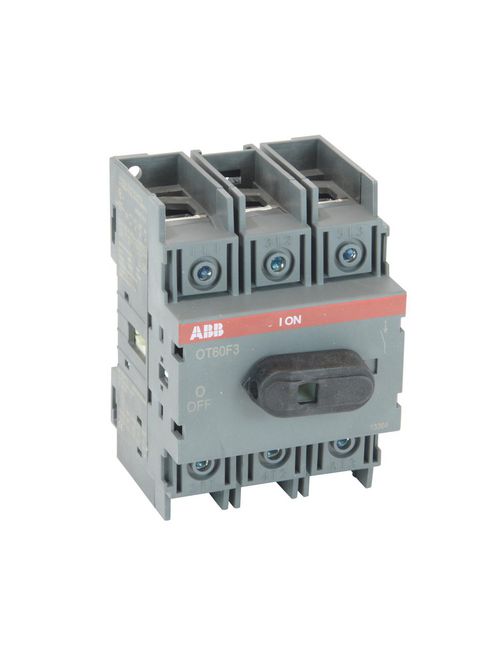 Thomas & Betts OT60F3 600 VAC 60 Amp 3-Pole Open Non-Fusible Disconnect Switch Thomas & Betts OT60F3 600 VAC 60 Amp 3-Pole Open Non-Fusible Disconnect Switch