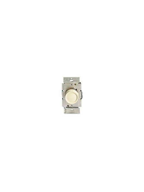 Product image for Lutron Electronics FS-5FH-IV 1-Pole 5 Amp 120 VAC Ivory Variable Speed Rotary On-Off Fan Control