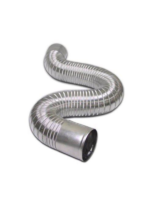 Product image for Lambro Industries, Inc. 3020 4 Inch x 8 Foot Flexible Aluminum Semi Rigid Duct with Connecting End