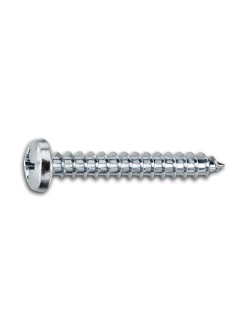 Product image for DeWalt / Powers 060031 #10 x 3" Zinc Slotted Indent Hex Washer Head Tapping Screw