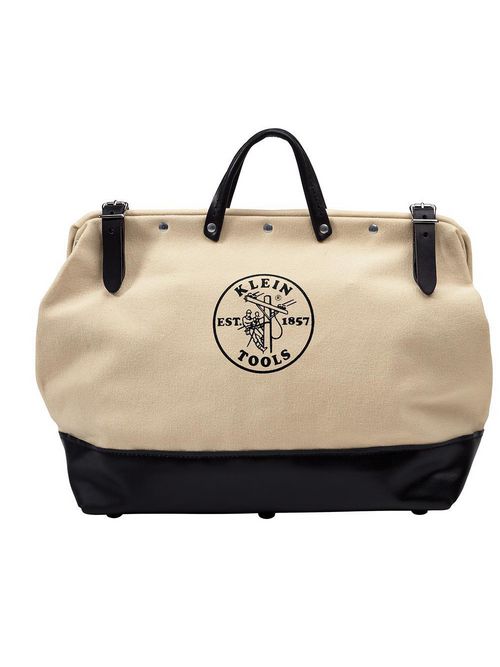 Product image for Klein 5002-16 16" Canvas Multiple Pocket Tool Bag