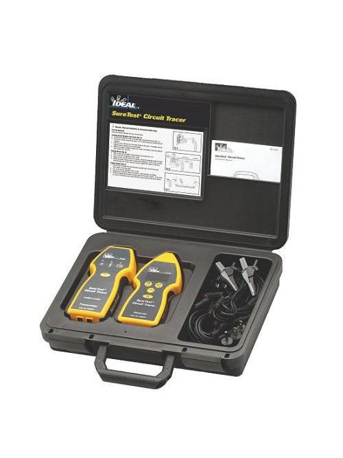 Product image for Ideal Industries 61-956CP 600 VAC/VDC Rotating Display Audible Combination Pack Circuit Tracer Receiver