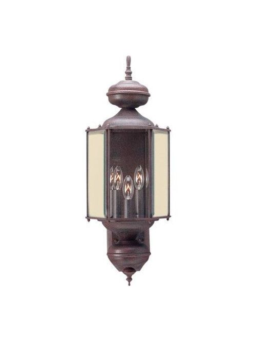 Product image for Sea Gull Lighting 8545-26 3-Lamp 60 W Sienna Wall Lantern