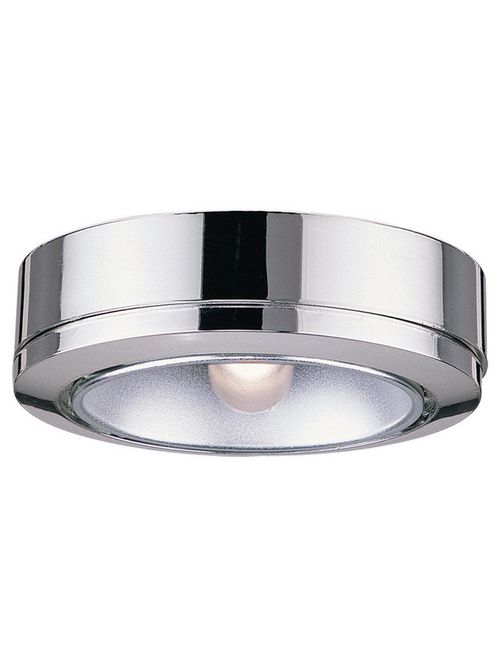 Product image for Sea Gull Lighting 9858-05 1-Lamp 18 W 12 Volt Chrome Plated T5 Disk Lighting System