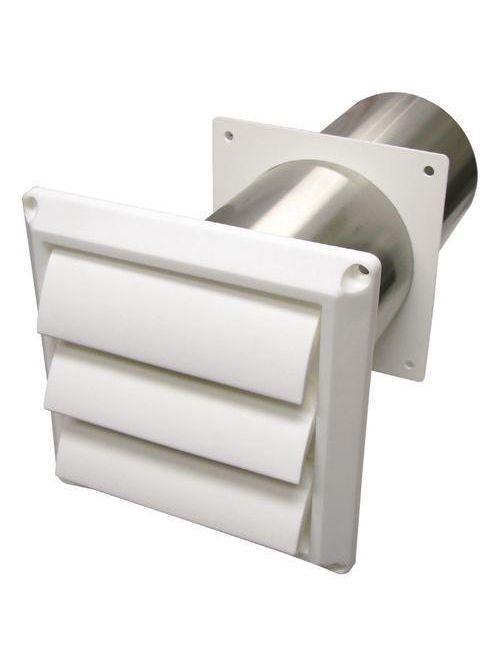 Product image for Lambro Industries, Inc. 290WKD 3 Inch White Louver Vent Knock Down