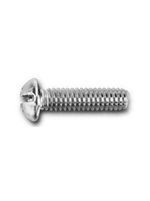 Product image for DeWalt / Powers 082211 1/4-20 x 2-1/2" Zinc Phillips/Slotted Round Head Combo Machine Screw
