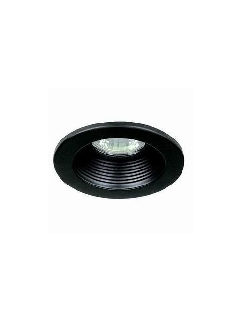 Product image for Lithonia Lighting 3B1-M12 3 Inch 1-Piece White Flange Black Baffle Aluminum Reflector Trim