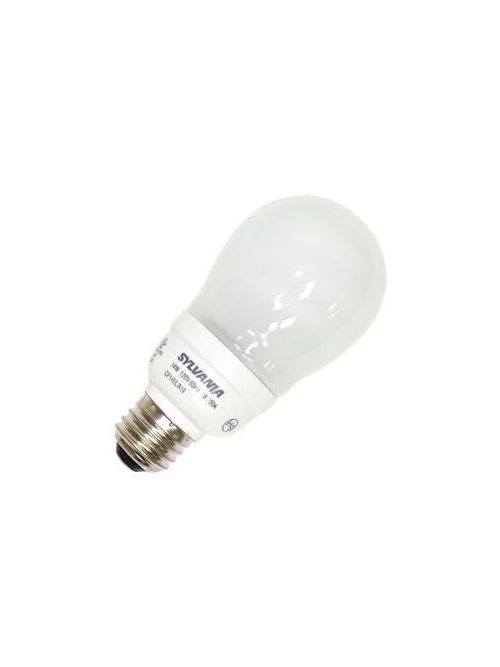Product image for Sylvania Dulux 29575 14 W 82 CRI 2700 K 800 lm Medium Base A19 Electronic Compact Fluorescent Lamp