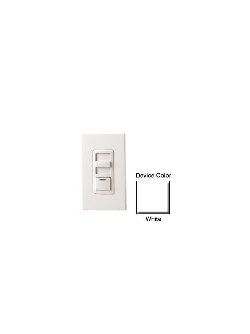 Product image for Leviton IPI10-1LW 120 VAC 1000 W 1-Pole 3-Way White/Ivory/Light Almond Electro Mechanical Incandescent Preset Slide Dimmer
