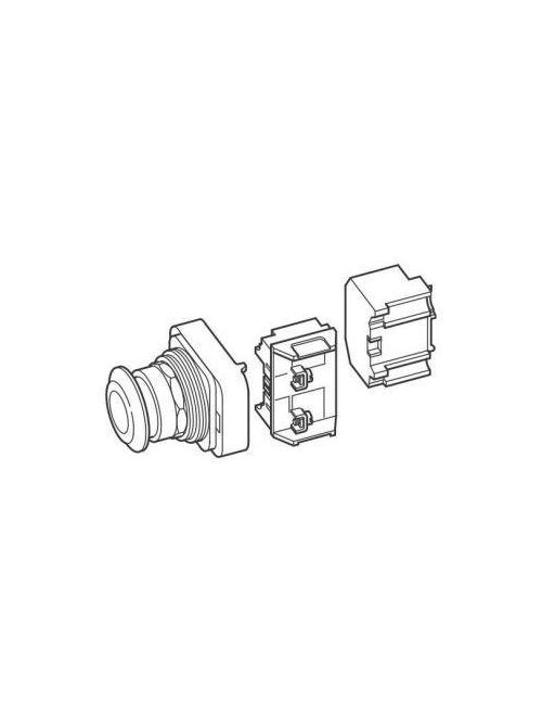 Product image for Allen Bradley 800T-FXQH24RA5 30.5 mm Type 4/13 2-Position Red Push-Pull Illuminated Push Button