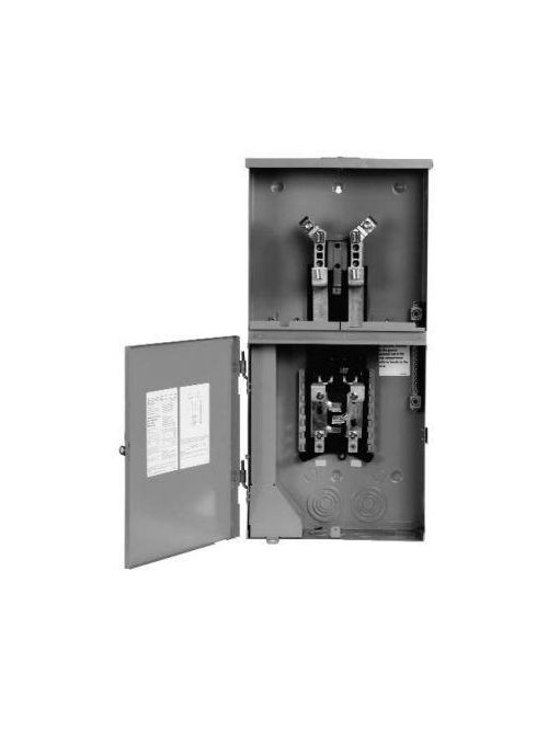 Product image for Siemens MC0408MB1150T 120/240 VAC 150 Amp 1-Phase 3-Wire Ring Type Combination Meter Load Center