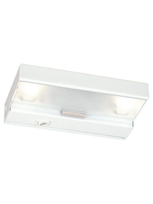 Product image for Sea Gull Lighting 9818-15 2-Lamp 18 W 12 Volt White T5 Xenon Undercabinet Light Fixture