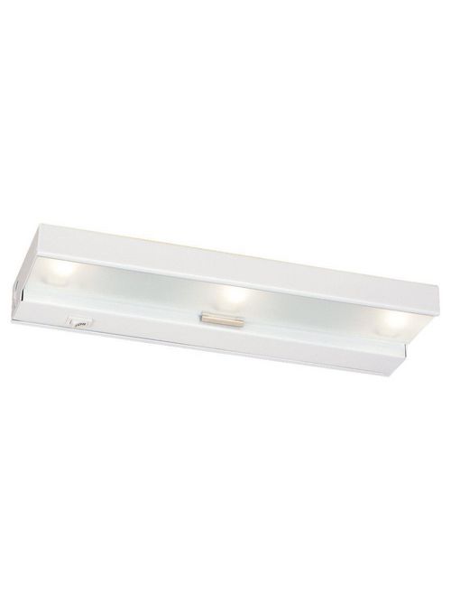 Product image for Sea Gull Lighting 9819-15 3-Lamp 18 W 12 Volt White T5 Xenon Undercabinet Light Fixture