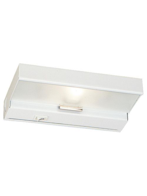 Product image for Sea Gull Lighting 9821-15 1-Lamp 35 W 120 Volt White G8 T4 Halogen Undercabinet Light Fixture