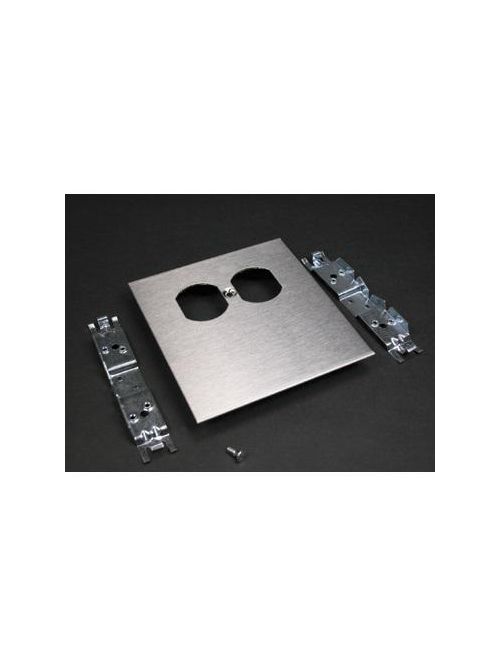 Product image for Wiremold V4048BF Ivory Duplex Receptacle Cover