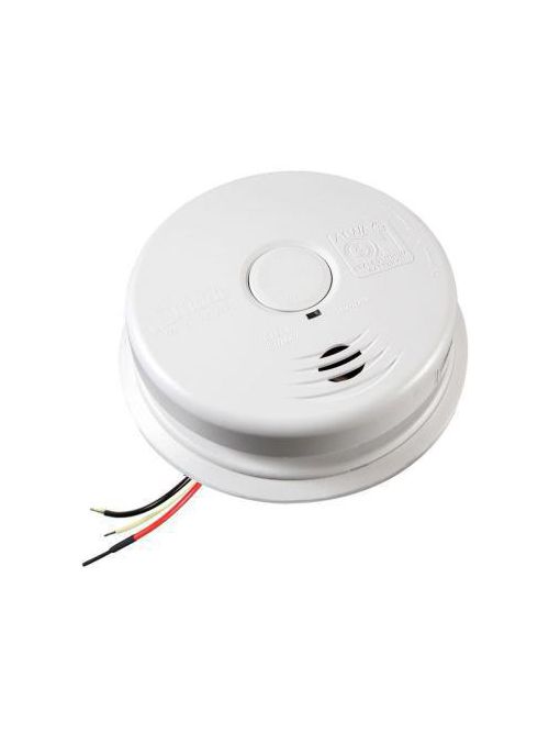 Product image for Kidde Home Safety 21010408 85 dB 120 Volt Ionization/Electrochemical AC Hard Wired Interconnect Carbon Monoxide/Smoke Alarm