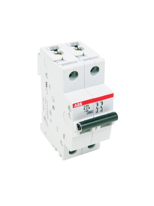 Thomas & Betts S202-K2 2-Pole 2 Amp 480 Y/277 VAC Miniature Circuit Breaker Thomas & Betts S202-K2 2-Pole 2 Amp 480 Y/277 VAC Miniature Circuit Breaker