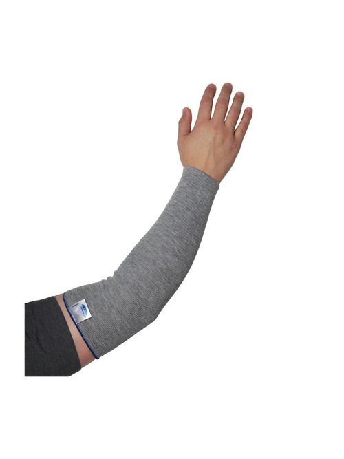 Product image for PIP 20-TG16 16 Inch Gray Dyneema Spun Polyester Fiber High Tenacity Protective Arm Sleeve