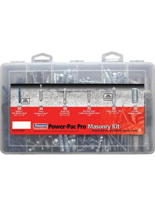 Product image for DeWalt / Powers 02257 Masonry Kit
