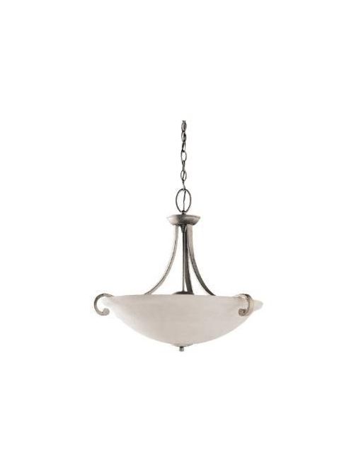 Product image for Sea Gull Lighting 69061BLE-962 1-Lamp 55 W 120 Volt Brushed Nickel G10Q 2C55W Fluorescent Pendant Light Fixture