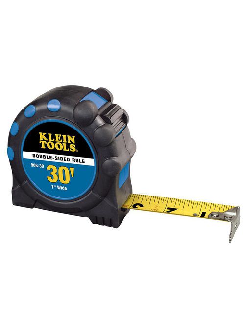 Klein 908-30 1 Inch x 30 Foot 2-Sided Power Return Steel Rule Klein 908-30 1 Inch x 30 Foot 2-Sided Power Return Steel Rule