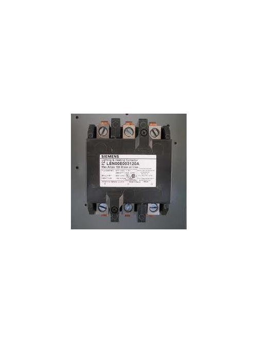 Siemens LEN01E003120A 120 VAC 100 Amp 3Pole 3NO NEMA 1 Electrically