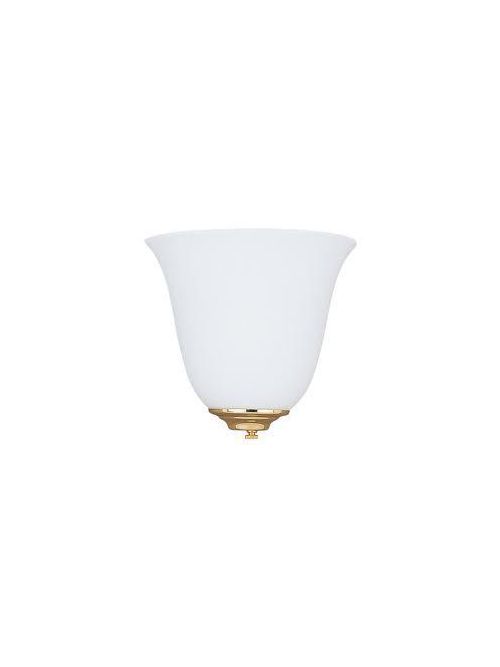 Product image for Sea Gull Lighting 4134-33 1-Lamp 100 W 120 Volt Polished Brass Medium A19 Wall/Bath Mount Sconce