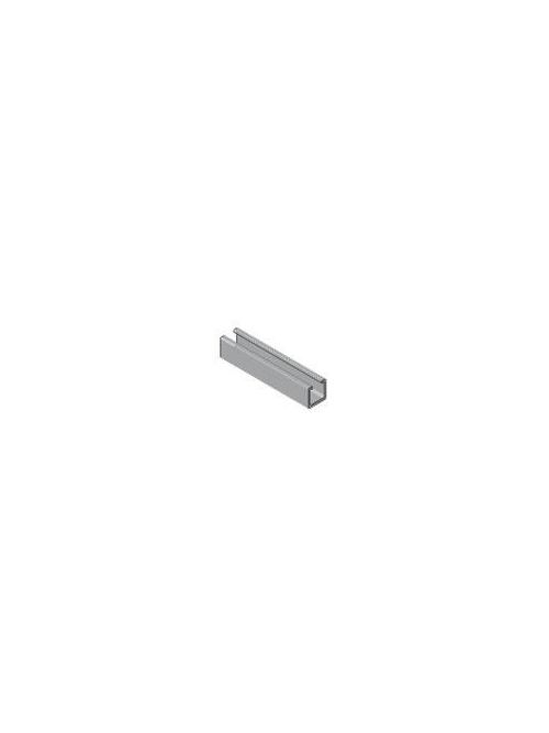Product image for Allied Moulded Products 20P1000 1-1/2 x 1-1/8 Inch Gray Polyester Single Standard Light Duty Channel