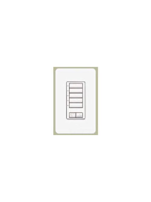 Product image for Lutron Electronics RALB-5W-RL-WH-E White 5-Button Wall Mount Control with Raise and Lower