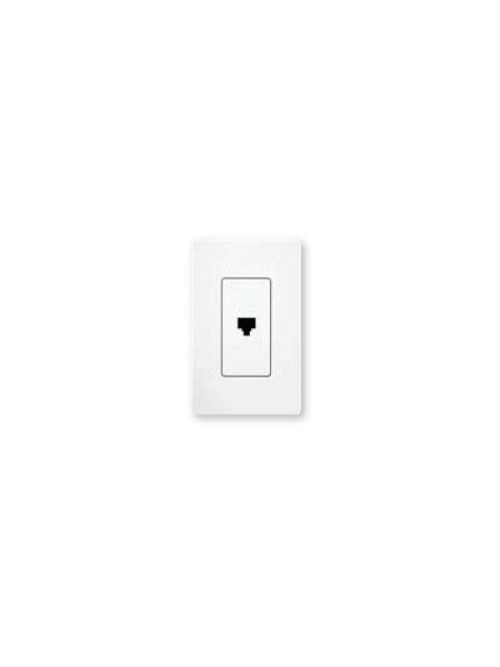 Lutron Electronics LT-PJH-SS Sand Stone 6-Conductor Telephone Jack Lutron Electronics LT-PJH-SS Sand Stone 6-Conductor Telephone Jack