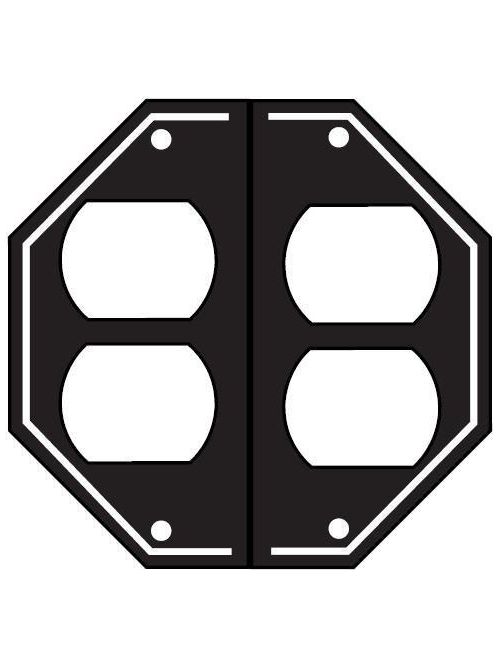 Product image for Intermatic WP201 2-Gang Duplex Receptacle Cover