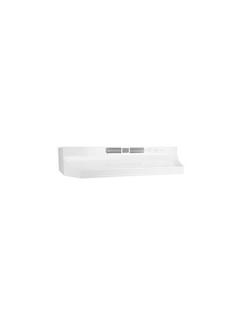 Product image for Broan RL6230WH 2 Amp 120 Volt 30 x 17-1/2 x 6 Inch White Non-Ducted Range Hood with Charcoal Filter