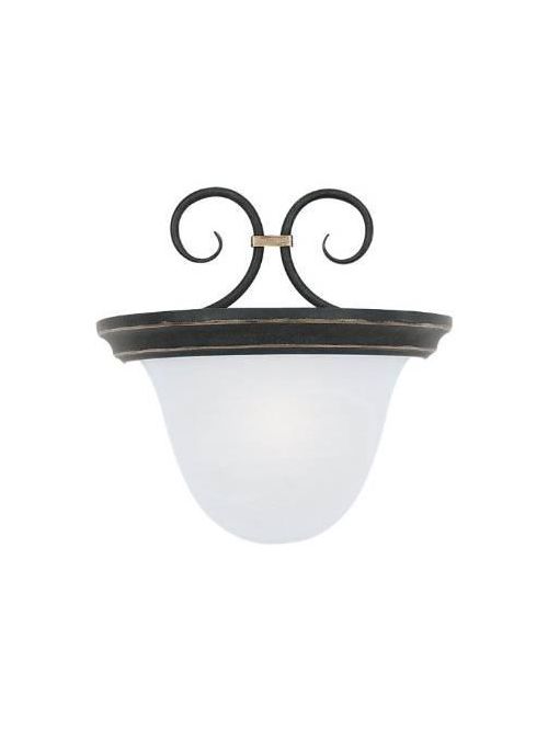 Product image for Sea Gull Lighting 4140-85 1-Lamp 100 W 120 Volt Gold Patina Medium A19 Wall/Bath Mount Sconce