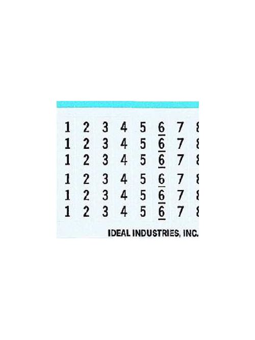 Product image for Ideal 43-960 Wire Marker Card A-Z