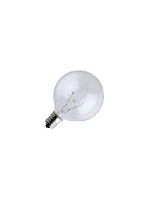 Product image for Sylvania 13703 120 Volt 25 W Soft White E12 Candelabra Base G16.5 Decorative Incandescent Globe Lamp