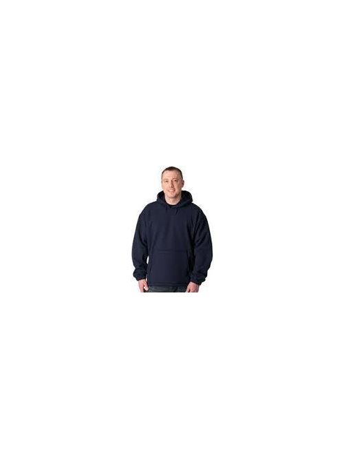 Product image for PIP 9100-HDCT/XL Extra Large Navy Jersey/Velour Breathable Wind Resistant Sweatshirt