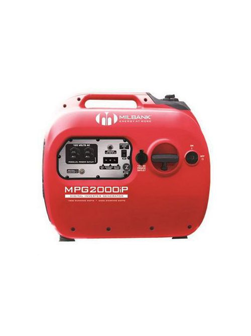 Product image for Milbank MPG2000IP 240 VAC 1-Phase 1800 W 3600 RPM Portable Generator