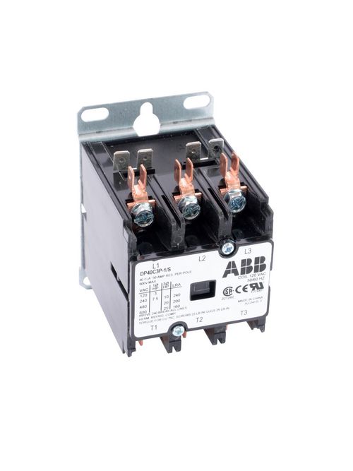 Product image for ABB DP40C3P-1/S DP CONTR, 40A,3P, C