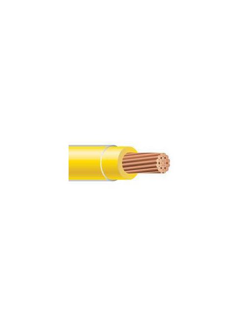 Product image for United Copper 325374 10 AWG Stranded 500 Foot Reel Yellow Copper THHN Building Wire