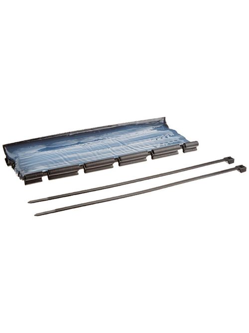 Product image for NSI WAGS-500-6 6 Inch 6 to 500 MCM Black 2-Conductor Wraparound Gel Splice Kit