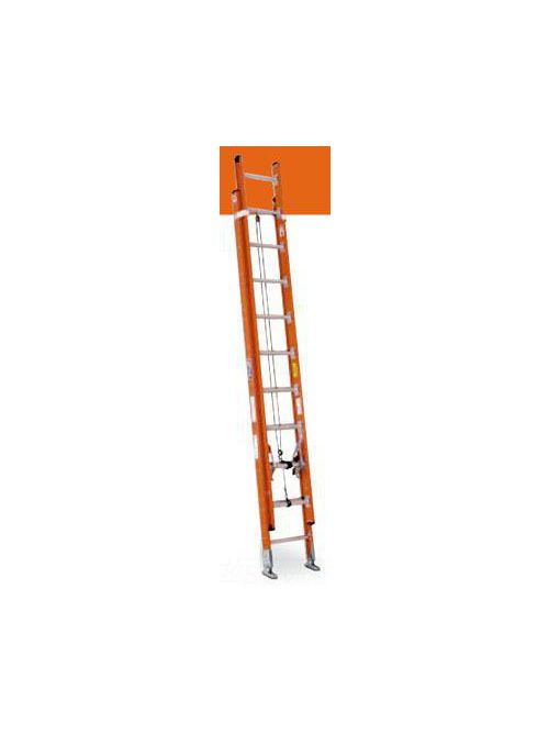 Product image for Louisville Ladder FE7510 10 Foot Fiberglass Plate Connect Single Ladder