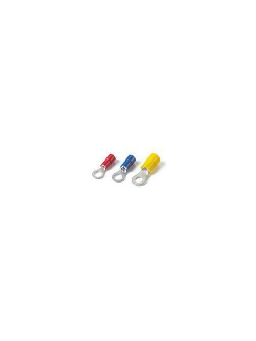 Product image for Thomas & Betts T10-10R 12 to 10 AWG 10 Inch Metallic Non-Insulated Ring Terminal