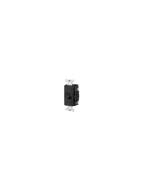 Product image for Hubbell Wiring Devices GF15BKL 15 Amp 125 Volt 2-Pole 3-Wire NEMA 5-15R Black Switch/GFCI Receptacle with LED Indicator
