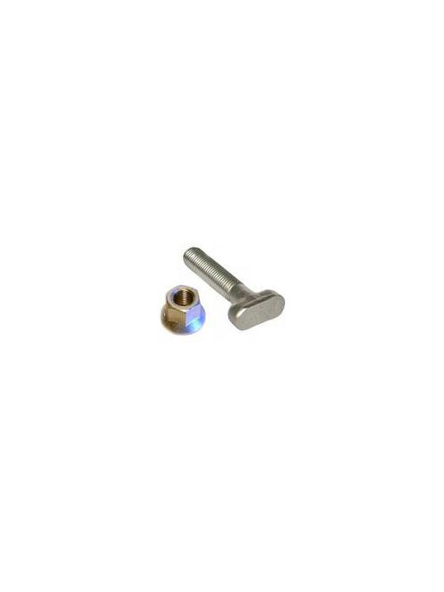 Product image for Unirac 330001C 1/4 x 2 Inch Clear T-Bolt and Nut