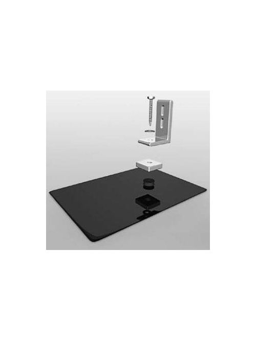 Product image for Unirac 004300C 3 Inch 2-Piece Clear Aluminum Standoff