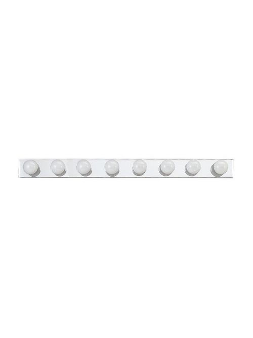 Product image for Sea Gull Lighting 4740-15 8-Lamp 100 W 120 Volt White Medium G25 Wall/Bath Mount Light Fixture