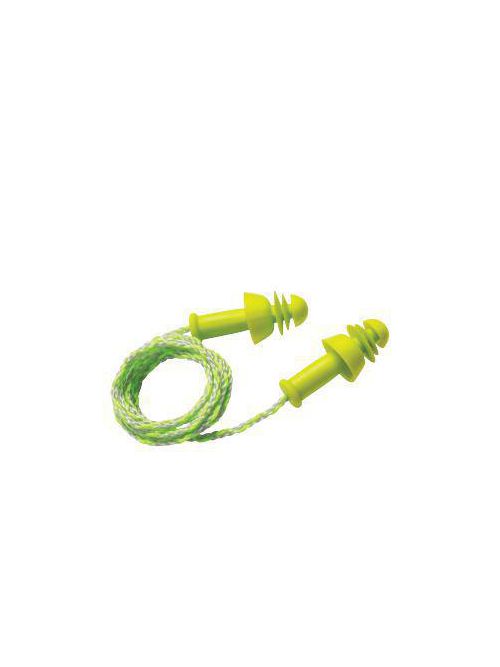 Product image for PIP 267-HPR300C Thermo Plastic Elastomer Reusable Corded Ear Plug