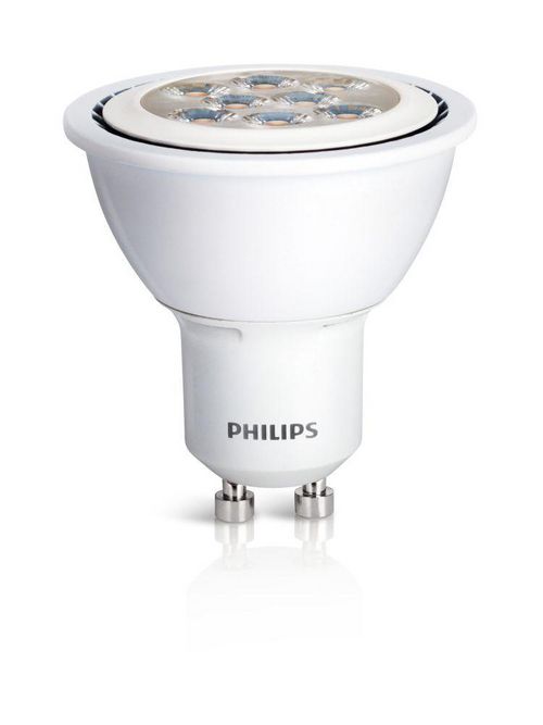 Product image for PHIL LED GU10 4.5W 25D 3000K D 120V (454405) 4.5GU10/LED/830/F25 DIM 120V